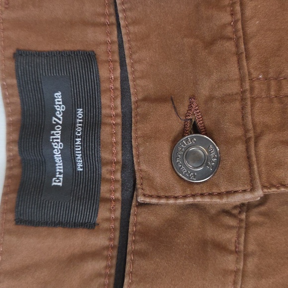 Ermenegildo Zegna 5 Pocket Premium Cotton Pants - Picture 5 of 12